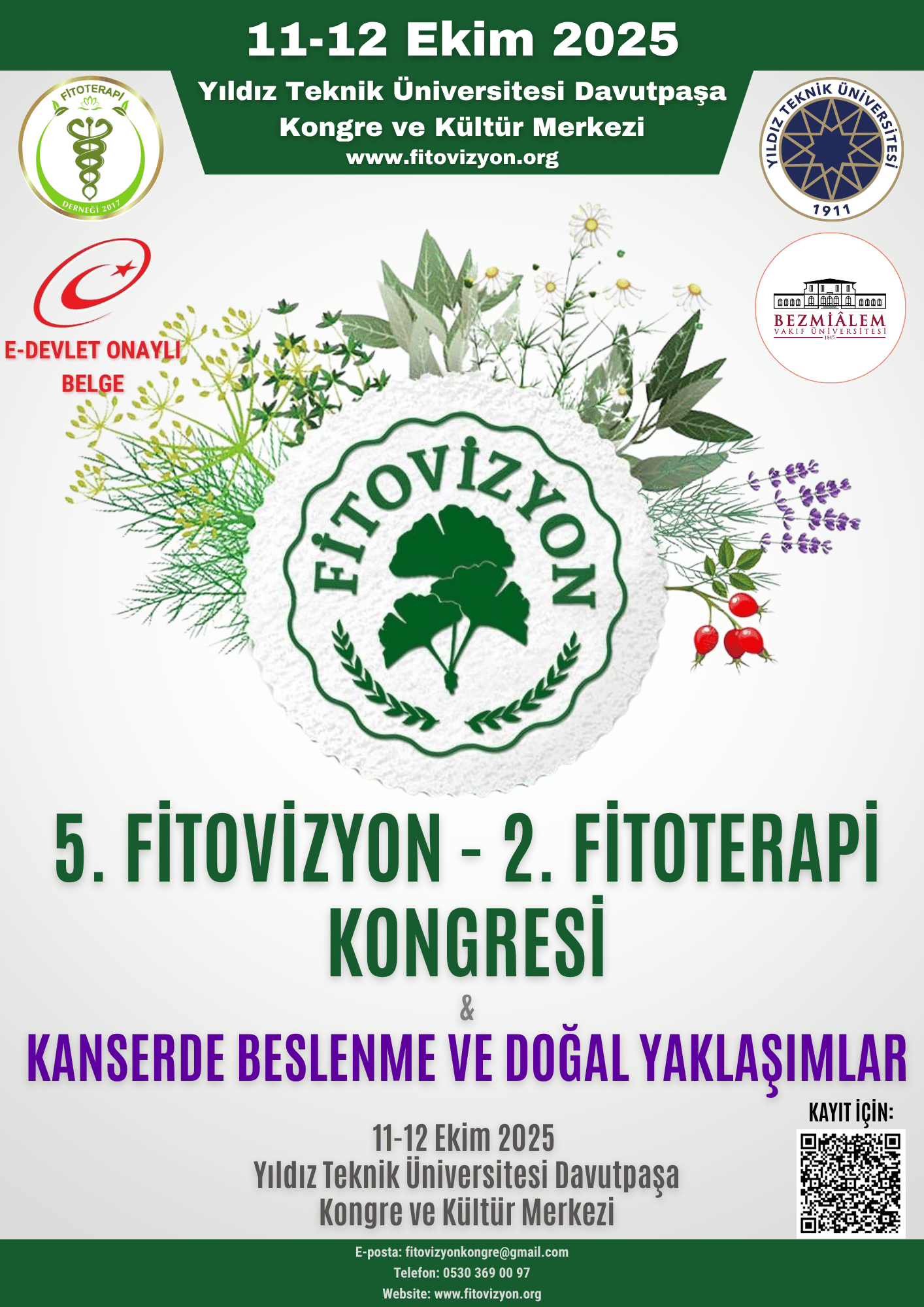 ASIL FİTOVİZYON KONGRESİ TANITIM BROŞÜRÜ ASIL FİTOVİZYON KONGRESİ TANITIM BROŞÜRÜ